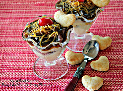 Roast Beef Sundae by Easy Life Meal & Party Planning