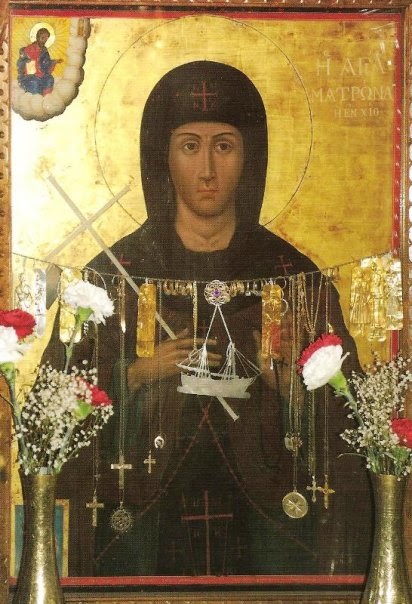 Synaxarion of the Finding of the Honorable Head of our Venerable Mother Matrona of Chios