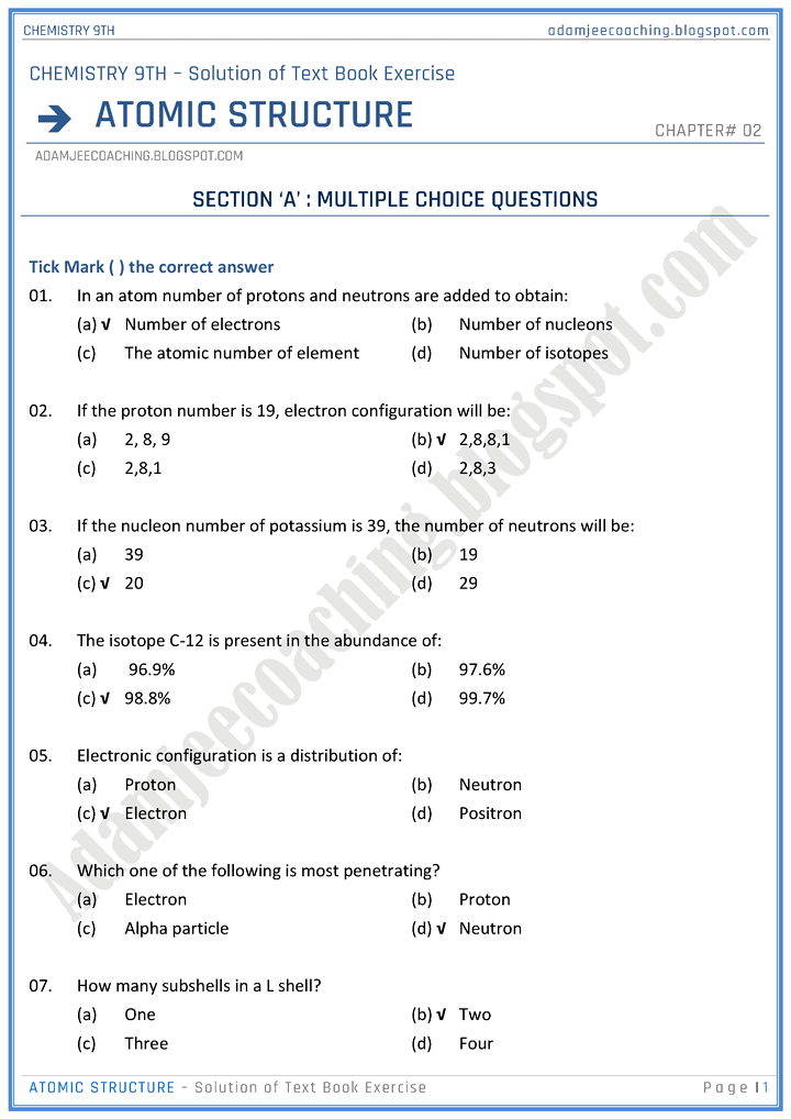 atomic-structure-solved-book-exercise-chemistry-9th