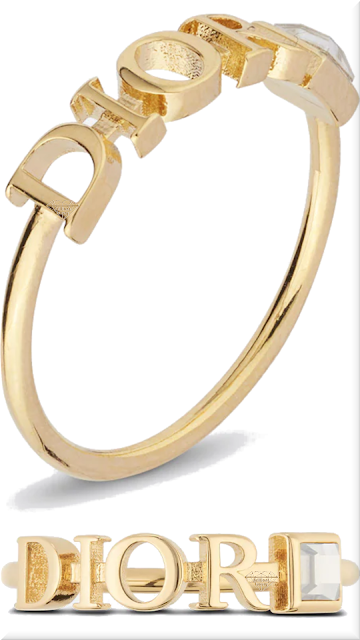 ♦DIOR DIO(R)EVOLUTION crystal ring #dior #jewelry #gold #brilliantluxury