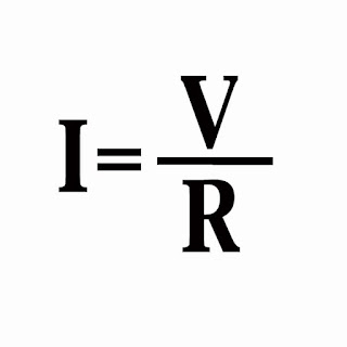 ओम के नियम के आधार पर विधुत धारा का सूत्र-Formula of electric current by Ohm's Law