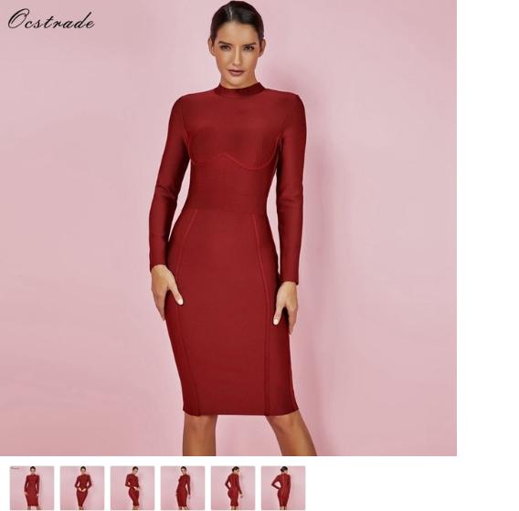 Grey Dresses With Sleeves - When Is Summer Clearance Sale