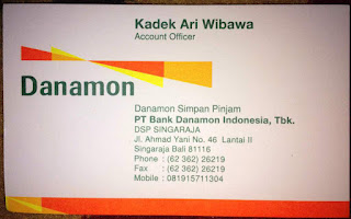 Ari Wibawa Danamon; DSP; Danamon Simpan Pinjam