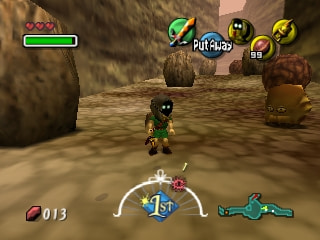 Jogue Rom Zelda Majora's Mask para N64 online