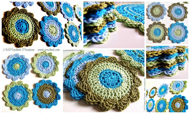 free crochet patterns, how to crochet, doily, coasters,