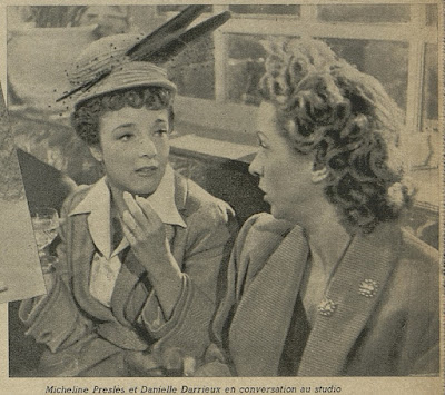 Micheline Presle et Danielle Darrieux (Ciné-Miroir, 20 septembre 1946)