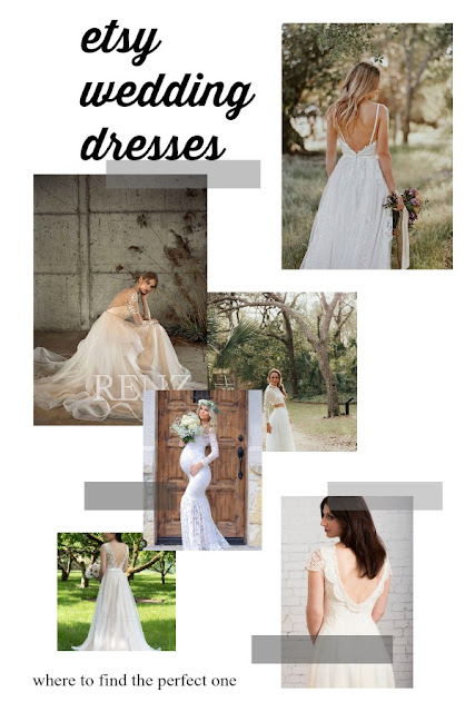 etsy wedding dresses