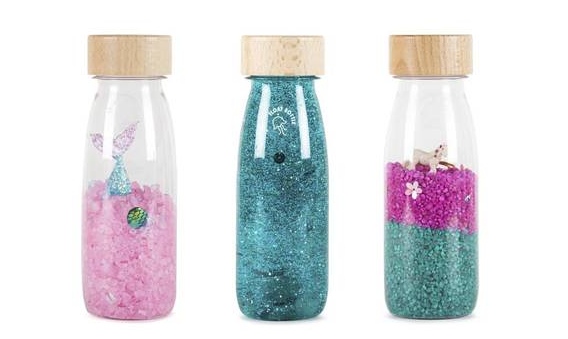 Botellas sensoriales de Baby Voltereta