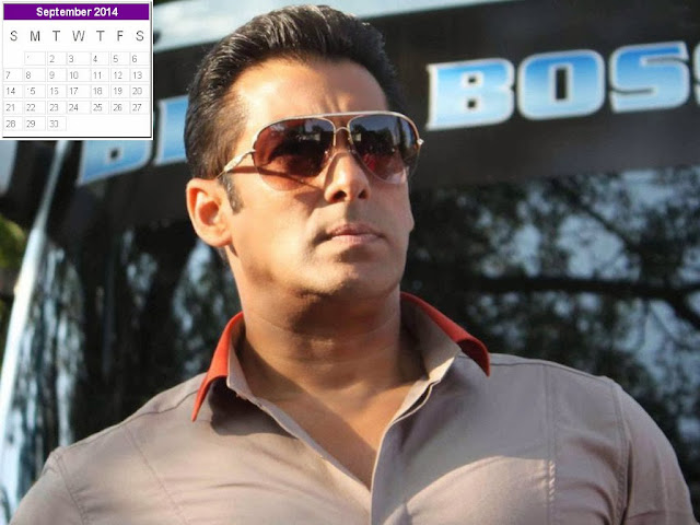 Salman Khan Calendar 2014