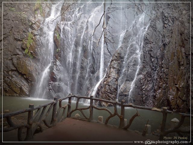 Beautiful View of Pradhanpat Waterfall captured by JN Pankaj