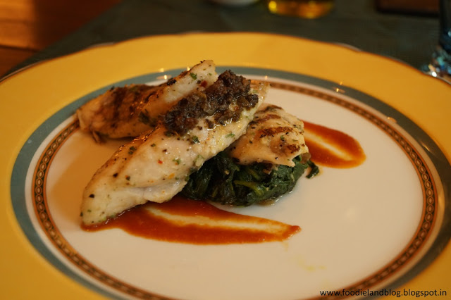 Grilled Indian Sea Bass @ An Evening Affair with Comedy and Gastronomy @ Vivanta by Taj - Yeshwantpur | Bangalore