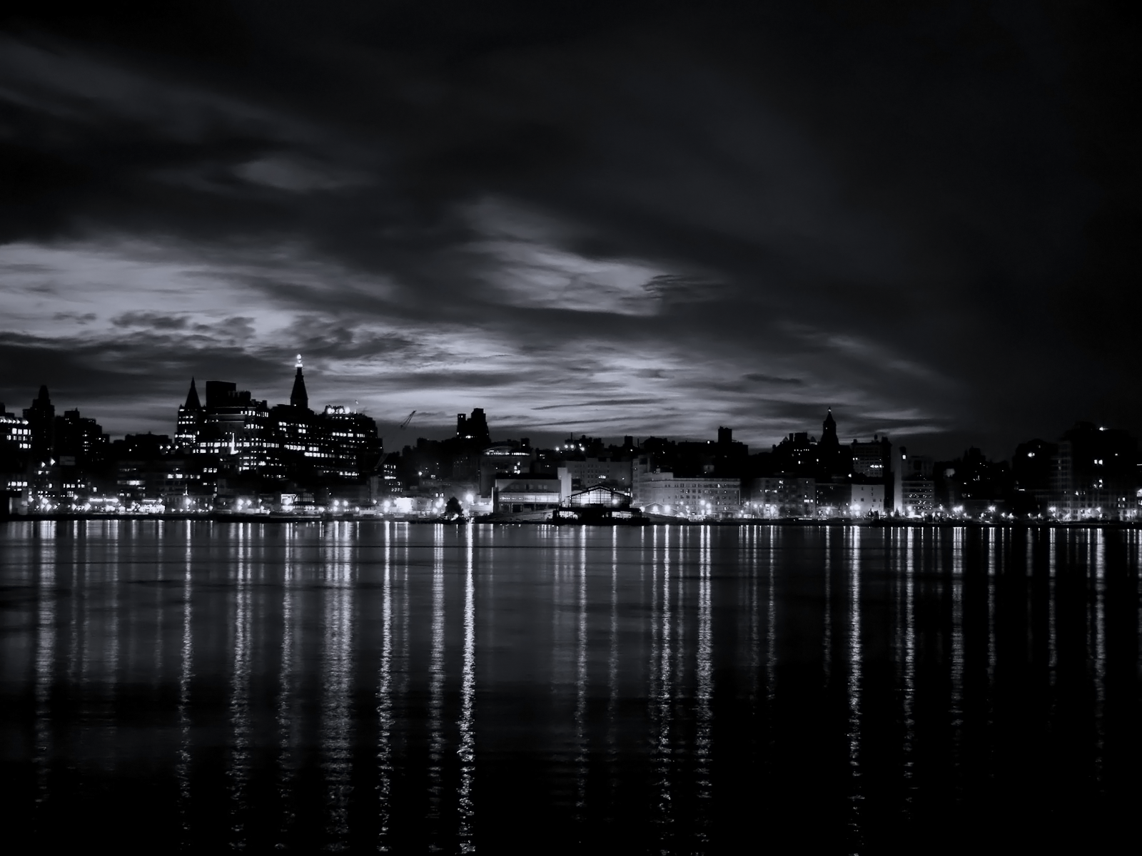  Black  and White  River City Lights  wallpaper  Wheels Down 