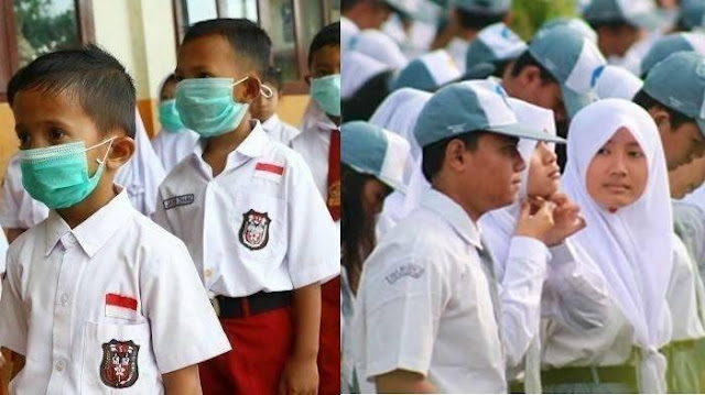 SELAMAT! SD SMP SMA di 104 Kabupaten Ini Boleh Belajar Tatap Muka Hari Ini Senin 13 Juli 2020, Cek List