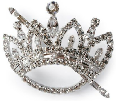 Crown and Scepter Brooch