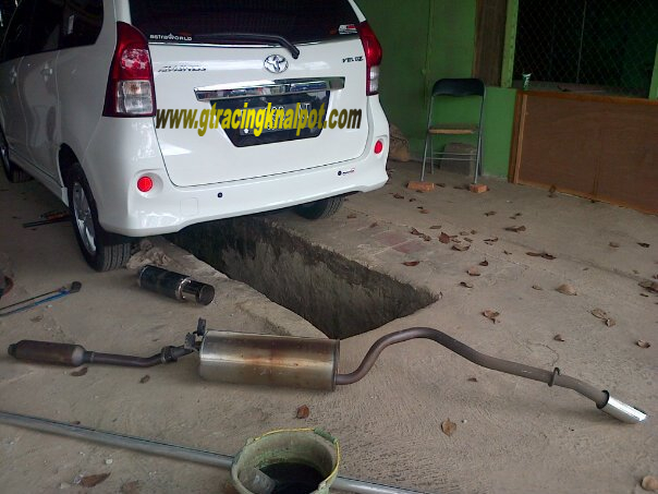  MODIFIKASI  KNALPOT RACING Knalpot all new avanza veloz