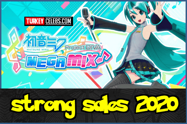 Hatsune miku project diva mega mix hits strong sales