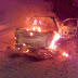 Ladrões explodem Banco do Brasil, incendeiam veículo e tocam terror na região de Serrolândia