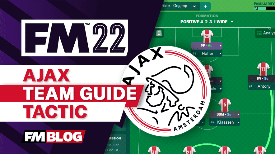 AFC Ajax tactic, 5-3-1-1 (or 3-2-3-1-1 ) - Football Manager Mobile