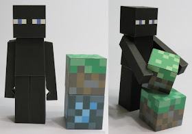 Minecraft paper crafts