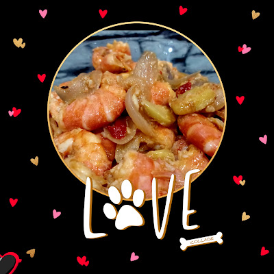 Udang Harimau Masak Dengan Halia