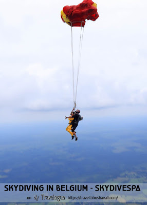 Skydiving in Belgium SkydiveSpa Pinterest