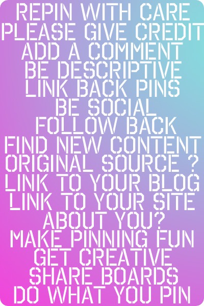 Pinterest Rules of Engagement