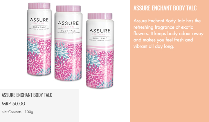 Assure Enchant Body Talc