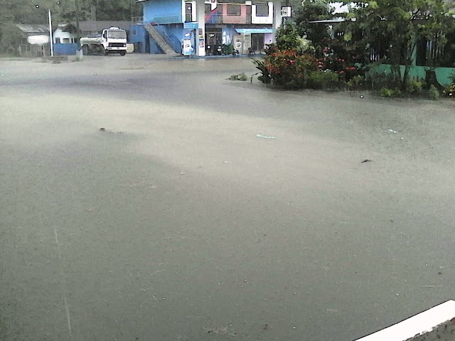 #Tabatinga-AM - Acredite!! Esse lago é o Centro de Tabatinga (AM), após uma forte chuva!!