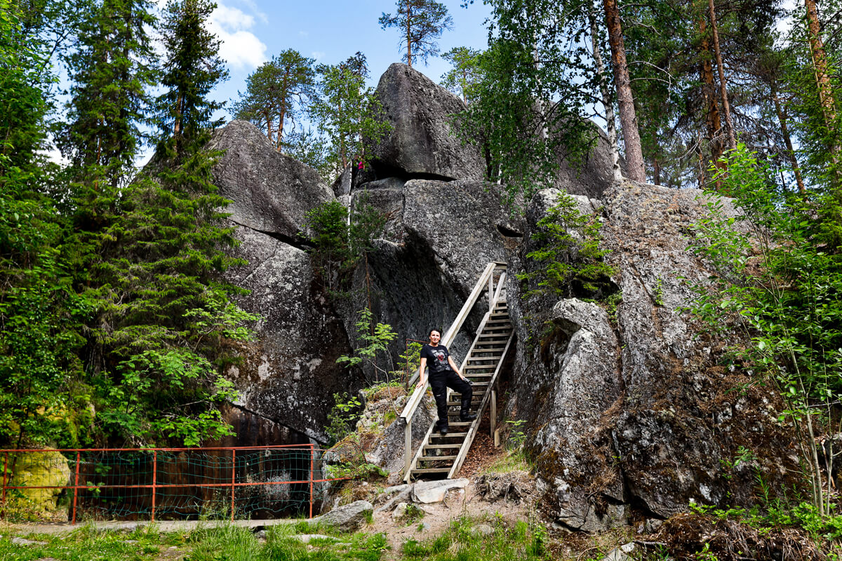 Skałki Sukulanrakan hiidenkirnut Finlandia