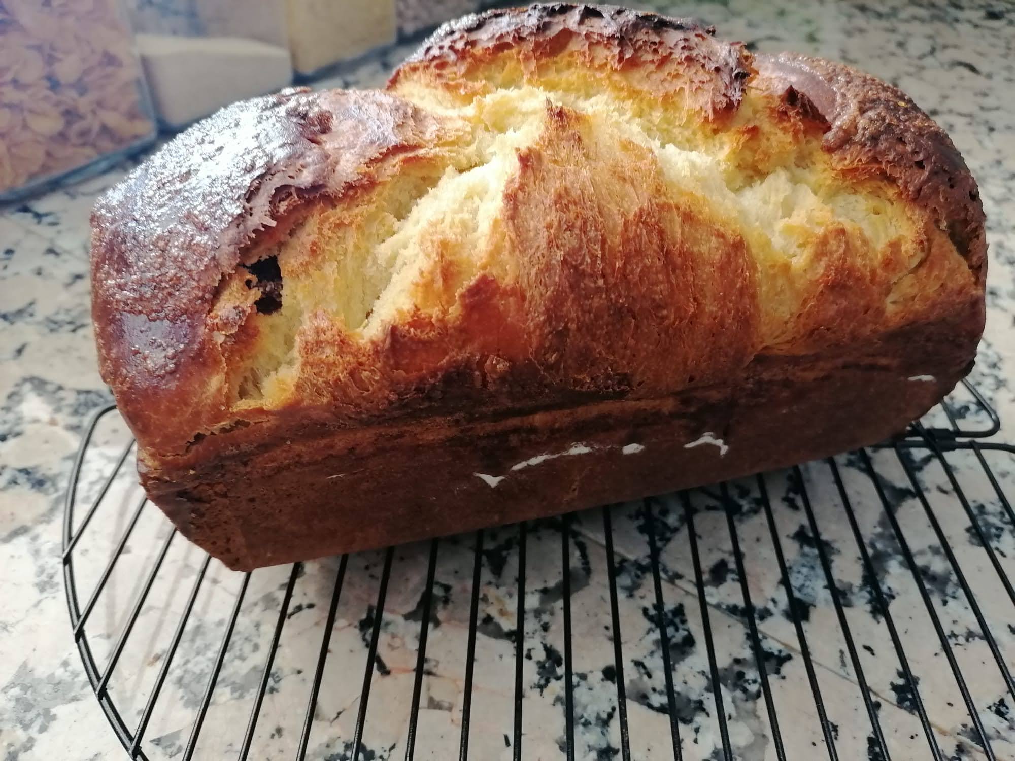 Brioche / Velykos Pyragas. Pan de Pascua Lituano