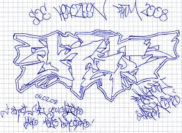 Graffiti sketches Blackbook