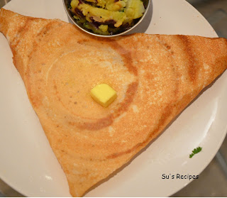 mysore masala dosa, traingle dosa, aloo dosa, potato pancakes, butter dosa,