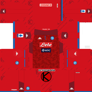 SSC Napoli 2019/2020 Kit - Dream League Soccer Kits