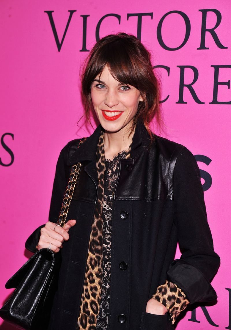 Alexa Chung @ 2012 Victoria's Secret Fashion Show, Nov 7