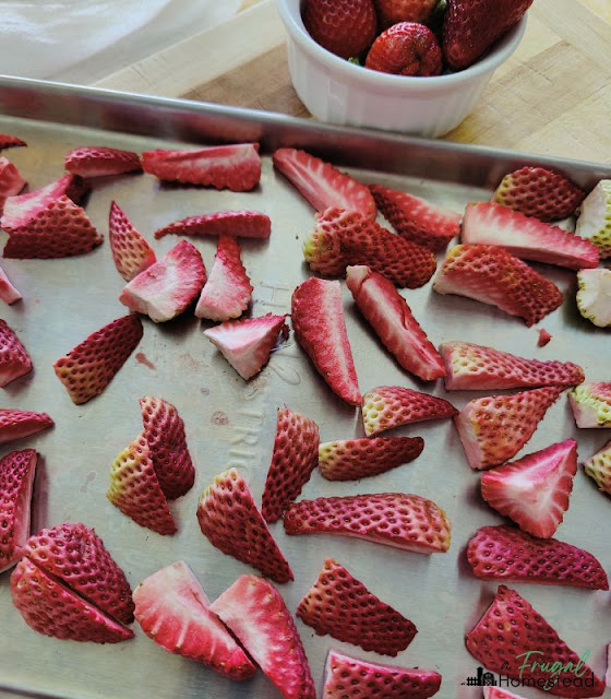 how to make freeze dried strawberries