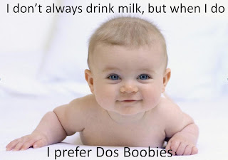 i don't always drink milk