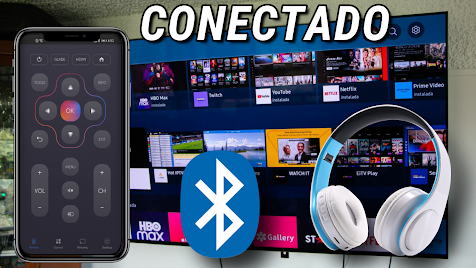 Guía de conexión TV Bluetooth, control remoto Android y códigos Netflix.