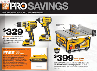 Home Depot : Exclusive Dewalt 20V Max XR Brushless 1/2" compact hammerdrill +more