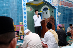 Safari Ramadan di Masjid Al Ghofur, Tanjung Unggat, Pj Walikota Hasan Sampaikan Ini