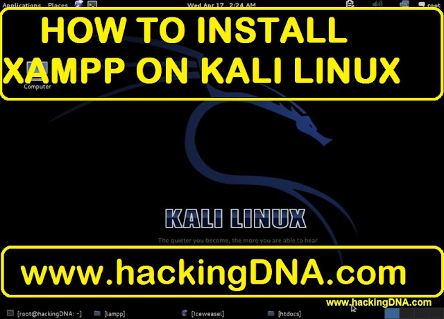 how to install xampp on kali linux