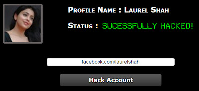 My Facebook profile successfully hacked