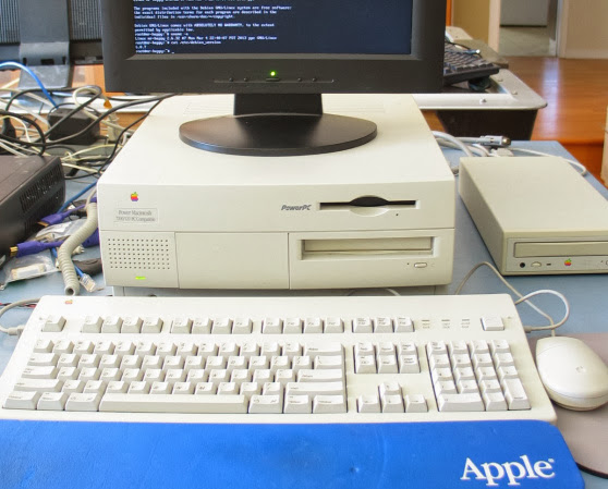 Debian Linux on a PowerMac 7200