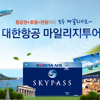 대한항공 마일리지 사용법