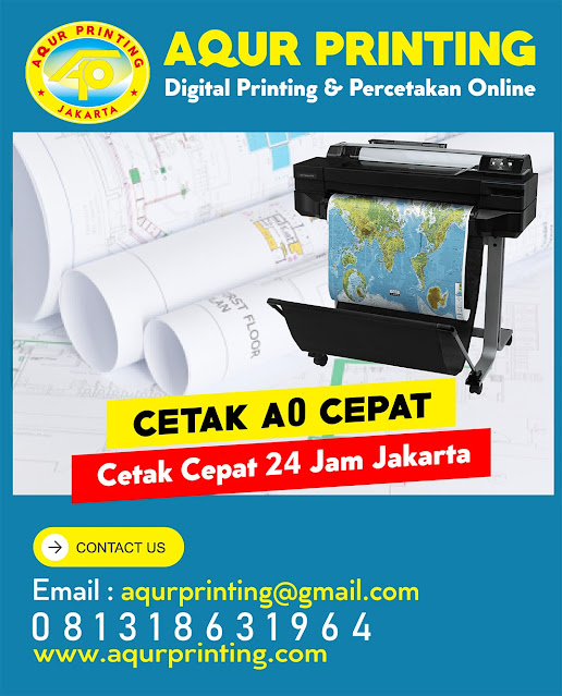 Cetak Print A0 A1 A2 Cepat 24 Jam Rawamangun Jakarta Timur