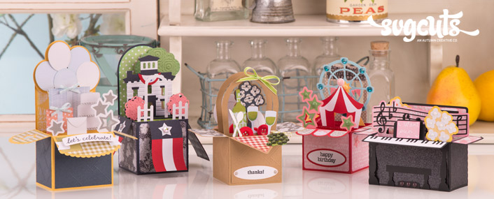 Capadia Designs Happy 80th Birthday Box Card