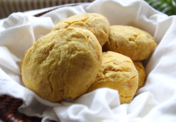 Savory Saffron Biscuits