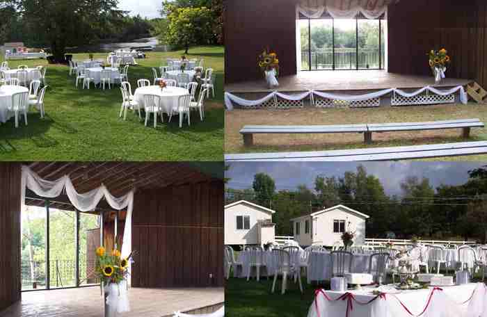 Out Door Wedding In Flower Garden Party Decoration Concept for Theme 