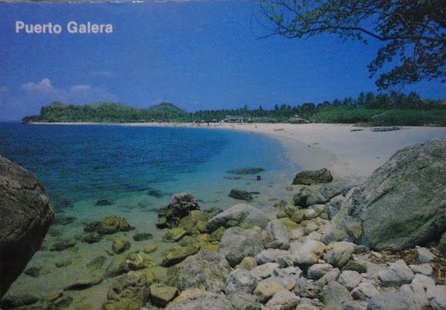 Puerto Galera White Beach postcard