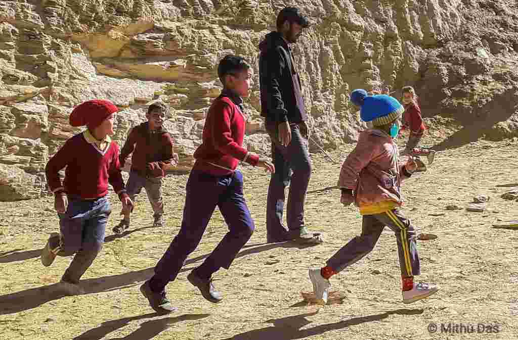 children playing