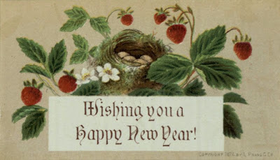 Image result for happy new year vintage cards